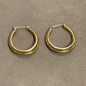 Gold Hoop Earrings
